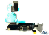 gocellparts - Negro Dock Conector Puerto De Carga De Reemplazo Para Iphone 6 Plus 5.5" A1522