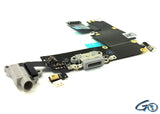 gocellparts - Negro Dock Conector Puerto De Carga De Reemplazo Para Iphone 6 Plus 5.5" A1522
