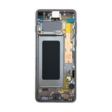 OLED Screen with Frame Replacement for Samsung Galaxy S10 - Prism Black