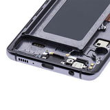 OLED Screen with Frame Replacement for Samsung Galaxy S10 - Prism Black