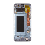 OLED Screen with Frame Replacement for Samsung Galaxy S10 - Prism Blue