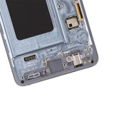 OLED Screen with Frame Replacement for Samsung Galaxy S10 - Prism Blue