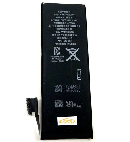 gocellparts - Li-ion Battery Replacement for iPhone 5 5G 3.85V 1440mAh A1428 A1429 616-0611