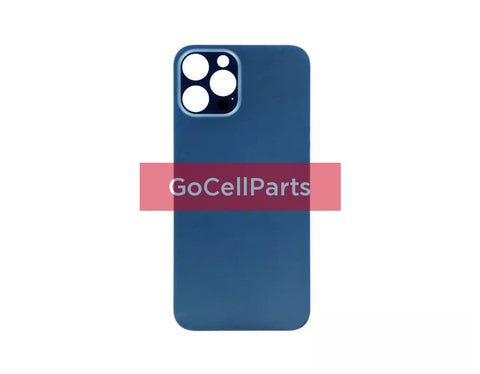Back Door Glass Replacement For Iphone 12 Pro Max - Pacific Blue Small Parts