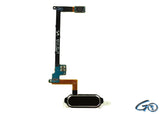 gocellparts - Black Home Button Flex Cable Replacement For Samsung Galaxy Note 4 All Carriers