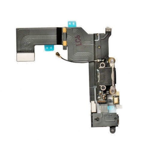 gocellparts - Black Charging Port Charger Dock Headphone Audio Flex Cable for iPhone SE A1662