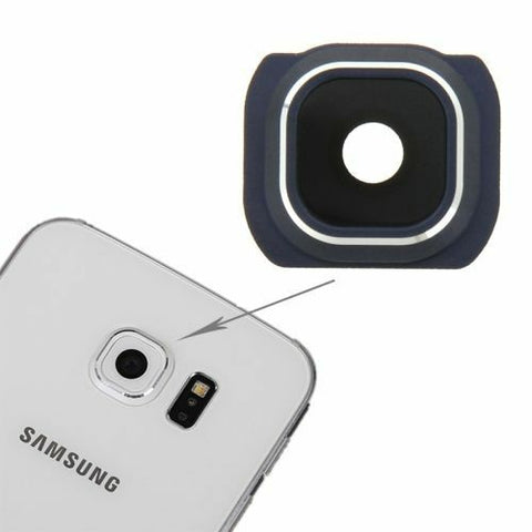 gocellparts - Blue Rear Back Camera Glass Lens Cover Replacement For Samsung Galaxy S6 G920