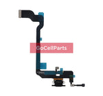 Charging Port Flex Replacement For Iphone Xs - Black Small Parts