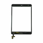 gocellparts - iPad Mini 1 + 2 Black Touch Glass Digitizer Screen + Home Button + IC Connector