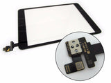 gocellparts - iPad Mini 1 + 2 Black Touch Glass Digitizer Screen + Home Button + IC Connector