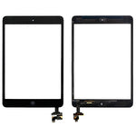 gocellparts - iPad Mini 1 + 2 Black Touch Glass Digitizer Screen + Home Button + IC Connector