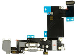 gocellparts - Black Charging Port Dock Connector Flex Cable Replacement For IPhone 6S Plus