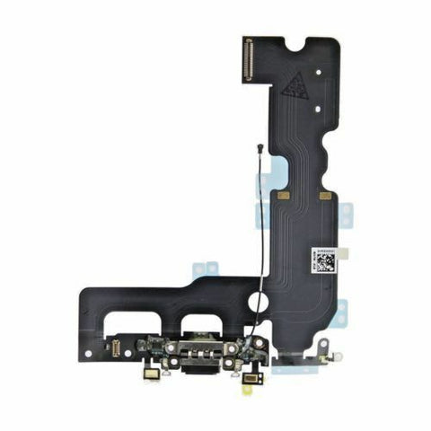 gocellparts - iPhone 7 Plus Charging Port Microphone Antenna Replacement Part + Adhesive Black