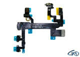 gocellparts - New iPhone 5S Power & Volume + Mute Switch Flex Cable Replacement A1453 A1457