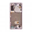 Oled Screen with Frame Replacement for Samsung S21 G991 - Phantom Violet