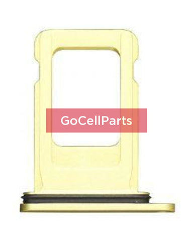 Sim Card Tray Replacement For Iphone 11 - Yellow Small Parts
