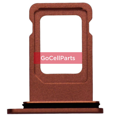 Sim Card Tray Replacement For Iphone Xr - Coral Small Parts