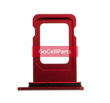 Sim Card Tray Replacement For Iphone Xr - Red Small Parts