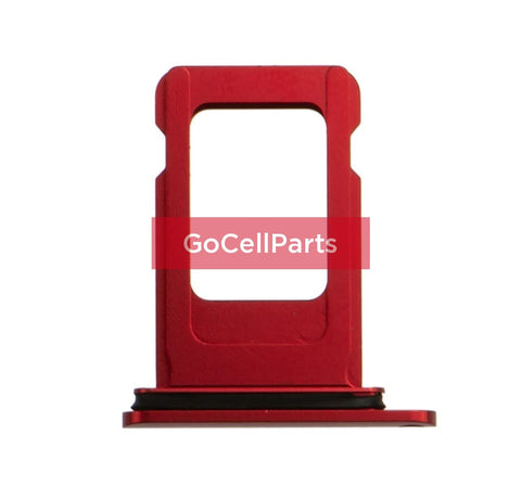 Sim Card Tray Replacement For Iphone Xr - Red Small Parts