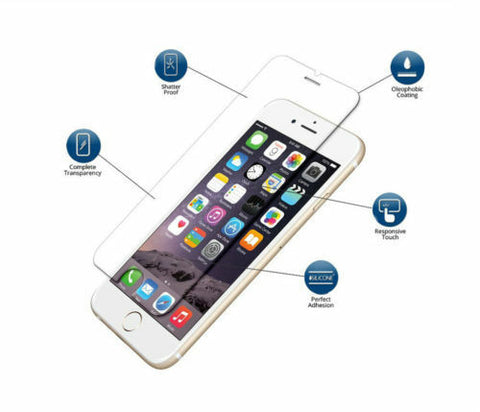 gocellparts - X10 Pack of iPhone 5/5C/5S/SE Tempered Glass Screen Protector Protect Your Phone